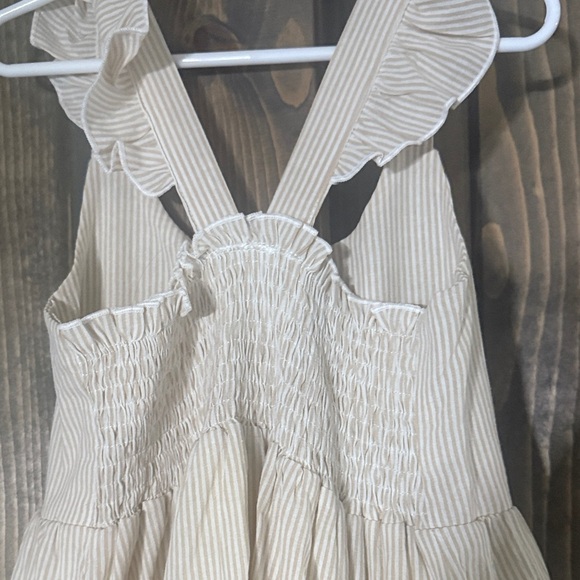 Amazon Cream Ruffle Kids Dress - Picture 4 of 5